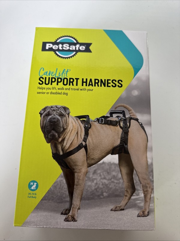 Preowned PetSafe Care Lift Support Harness for medium dogs 35-70 lbs