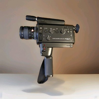 Elmo Super 8 Sound 612S.XL Macro Filmkamera Vintage  Mit Tasche, Top Zustand
