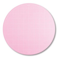 16 Inch Pink Round Rotating Cutting Mat