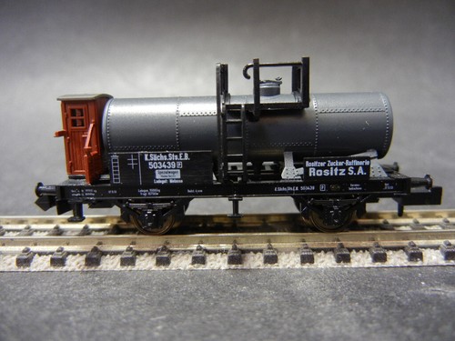 Minitrix 15922 Kesselwagen Rositzer Zucker Minitrix Club Wagen 2022 | Condition: Neu