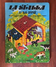 LA STALLA E I SUOI ANIMALI PRONTO DA COSTRUIRE SENZA COLLA NE FORBICI-LITO 1978