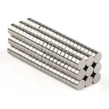 3mm x 2mm Tiny Neodymium Disc Magnets N50, New, Super Strong! -100 or 500 pcs 