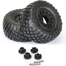 Pro-Line BFG Baja T/A KR2 SC 2.2"/3.0" M2 Med All Terrain Tires (2) w/Blk Wheels