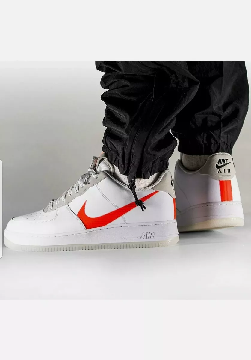 Nike Air Force 1 '07 LV8 3 White/Total Orange - CD0888-100