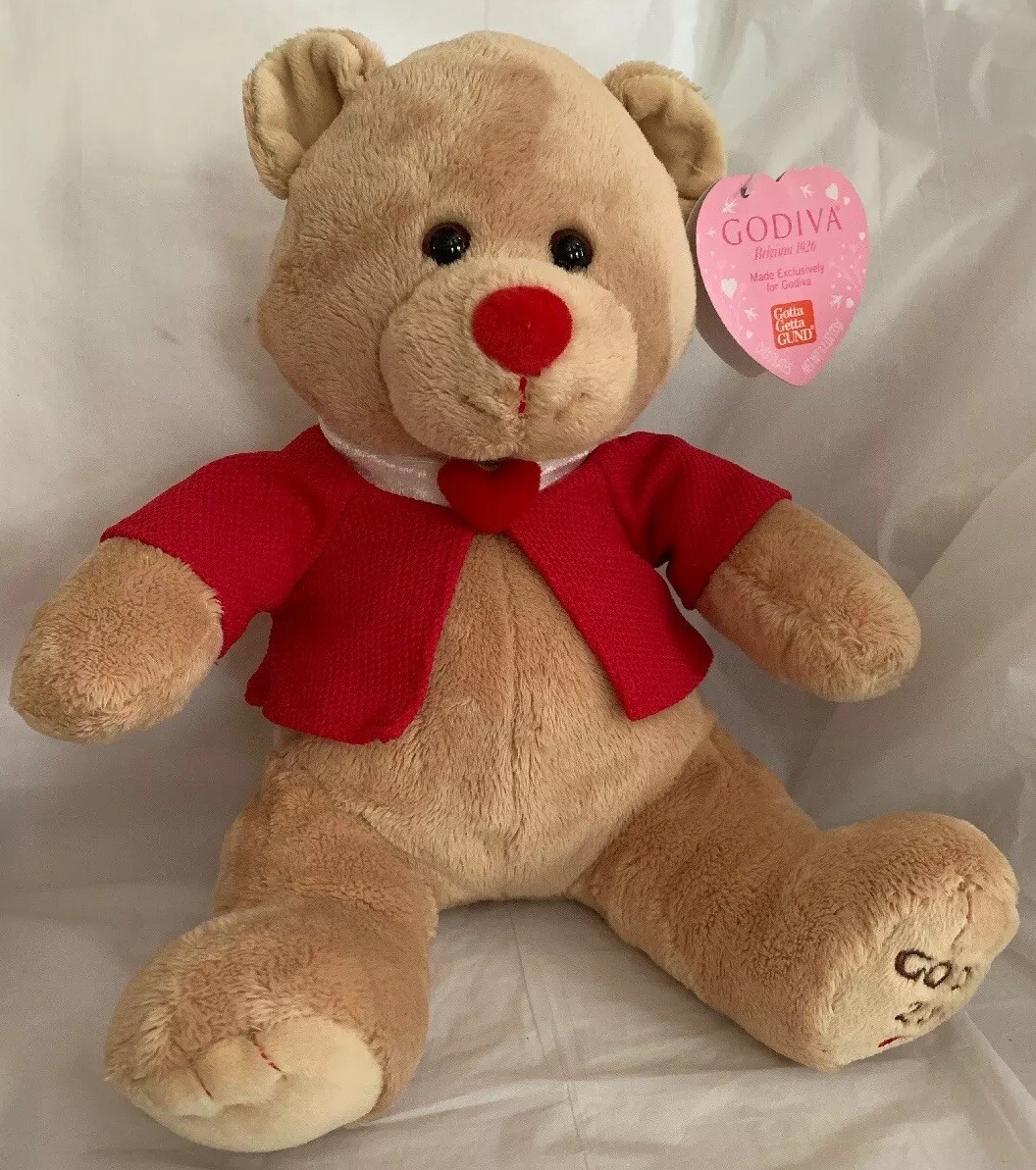 godiva valentine bear 2019