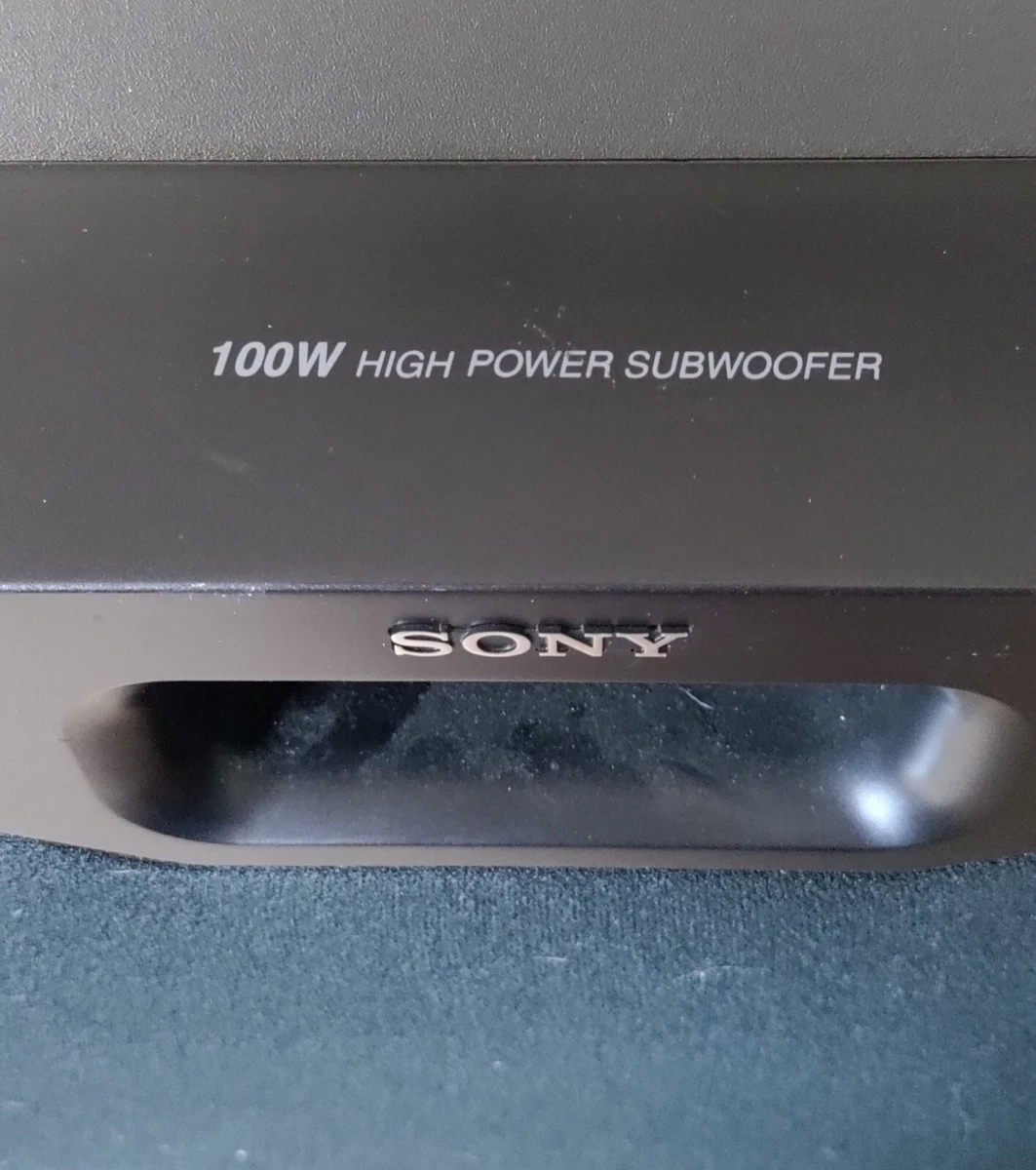 Sony 100w high power subwoofer hot sale