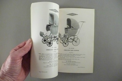Carriage & Toy Co. CATALOG - 1925 ~~ baby vehicles & caretakers, cribs ~ w/PList - Picture 7 of 9