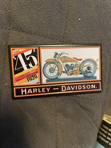 Harley Davidson ‘45 Metal Magnet - Brand New! - Picture 3 of 3
