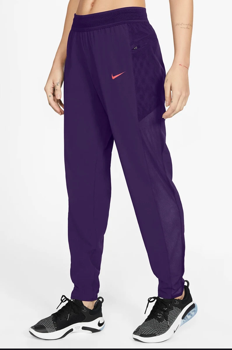 New NIKE Essential Women's Running Pants CJ2259 529 Size MEDIUM Slim Fit $75