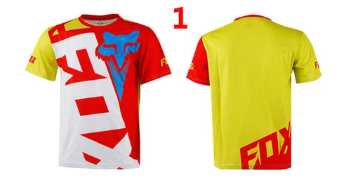 Herren Bike Motocross Jersey Fahrrad Sportswear Downhill MTB Trikott T-Shirt - Bild 7 von 37