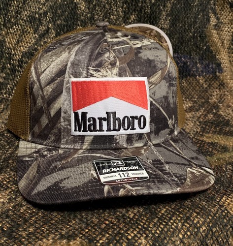Marlboro patch on a realtree camo 