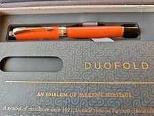 Parker Duofold Big Red GC, Füllfederhalter, Centennial, Feder  M, In Box,  Neu