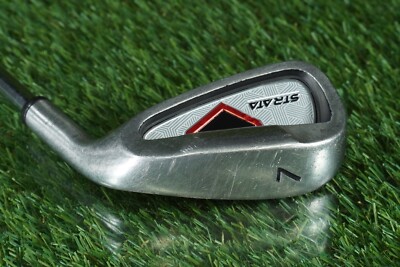 CALLAWAY GOLF STRATA 7 IRON STEEL RED RH ~ L@@K!!