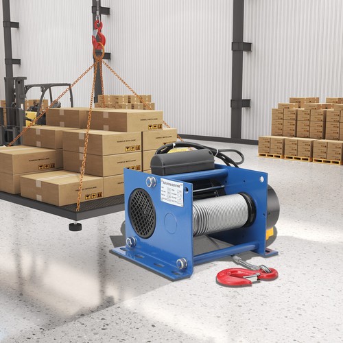 Electric Hoist Winch Electric Winches Steel Electric Hoist Lift 110V 200-400KG - Picture 6 of 17
