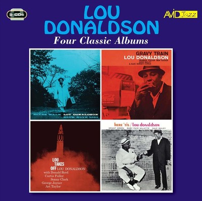 LOU DONALDSON - BLUES WALK/GRAVY TRAIN/LOU TAKES OFF * NEW CD