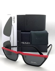 prada sunglasses red frame
