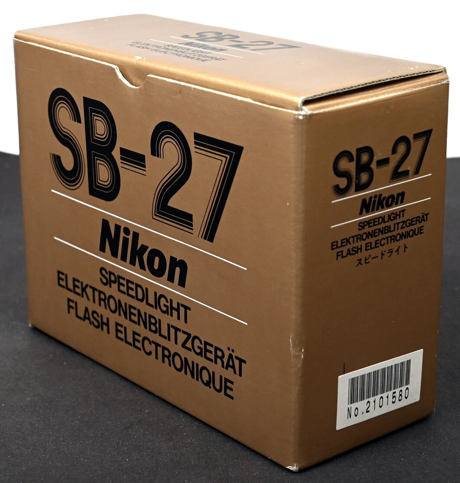 Nikon SB-27 AF Speedlight Unit for Nikon 35mm Film, DSLR & Others - Mint in Box! - Image 2 of 4