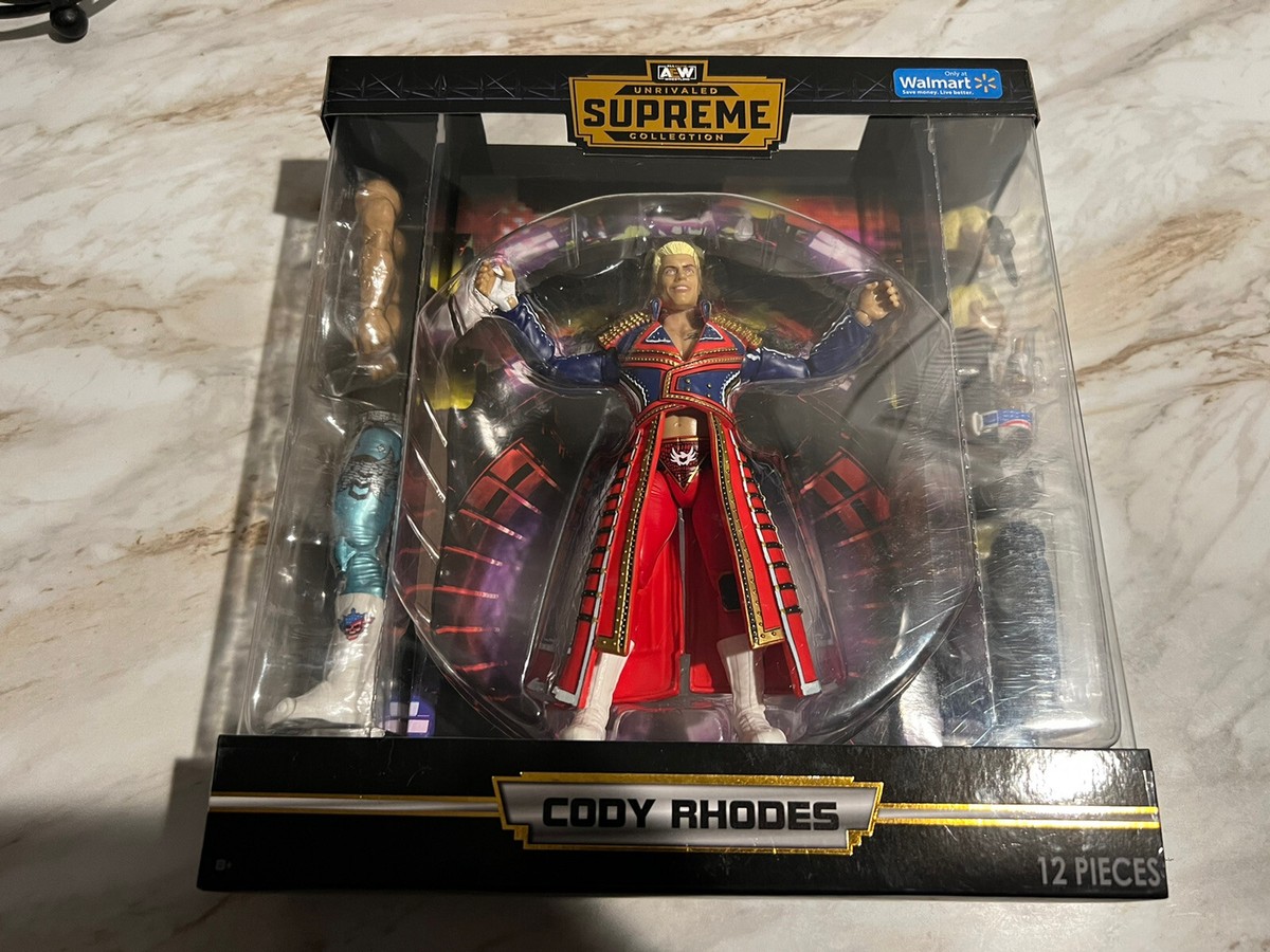 新品 コーディ・ローデス AEW Supreme Cody Rhodes Amazon.com: All Elite Wrestling AEW Cody Rhodes UNRIVALED