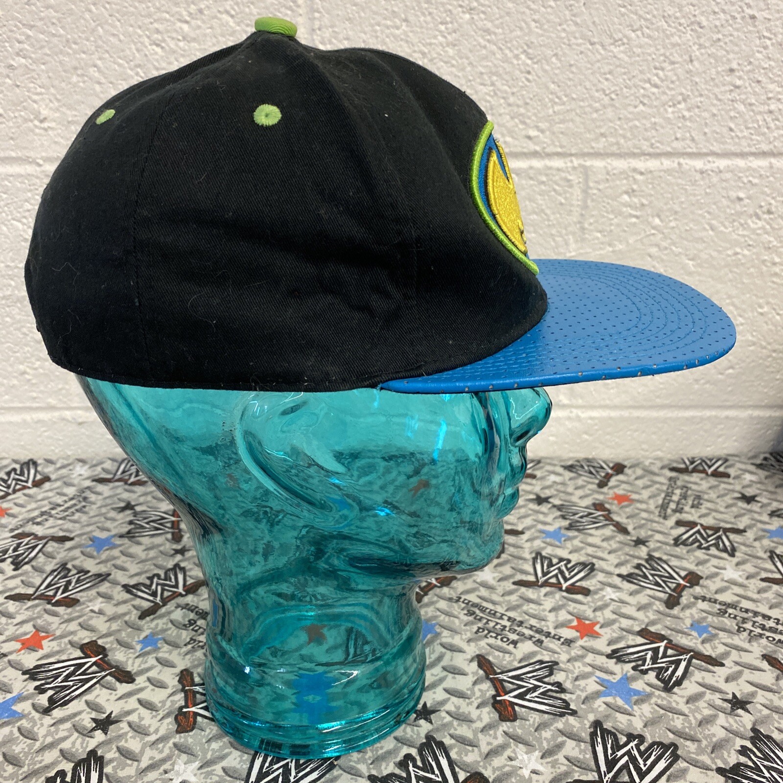 Batman Shield Logo Snapback Hat DC Comics Cap Blu… - image 4