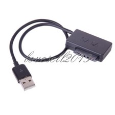SATA Slimline to USB 2.0 Adapter Cable for Laptop CD DVD Rom Drive 7 6 13Pin LO