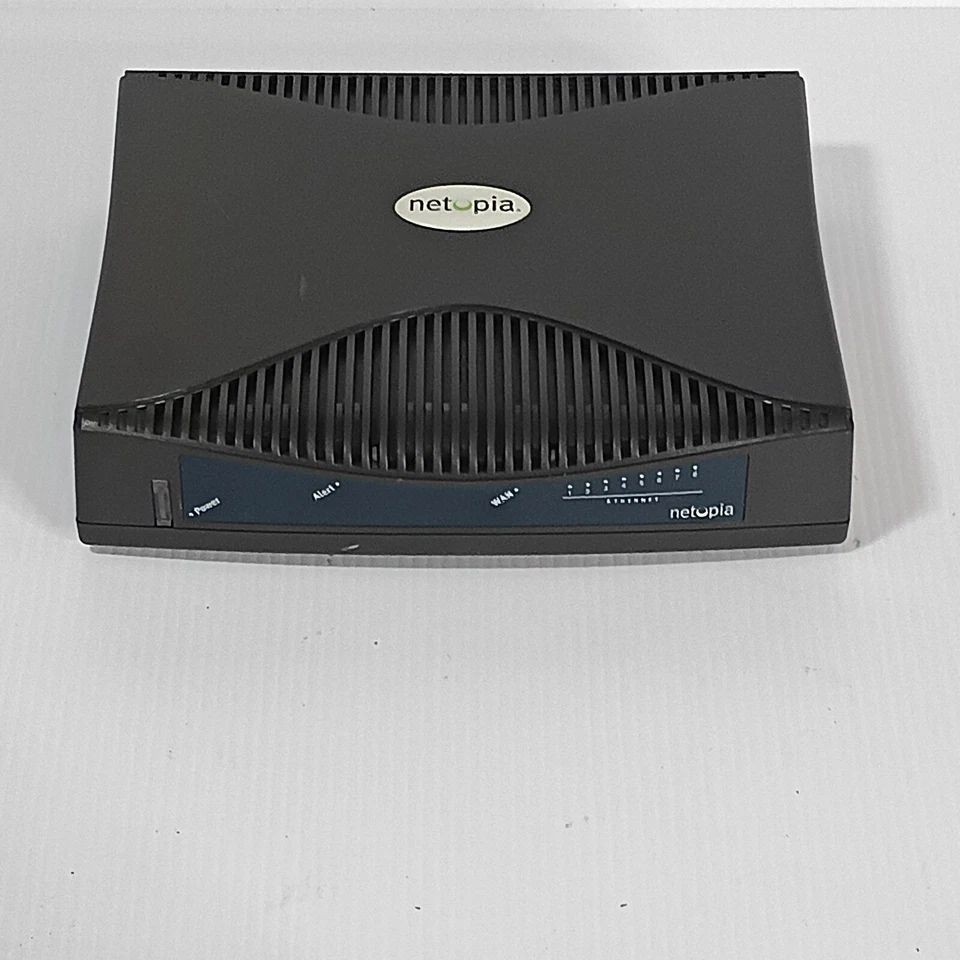 Netopia 4622-XL 8 Port Wired Ethernet Router Without Power Supply RJ45 - Image 1 of 4