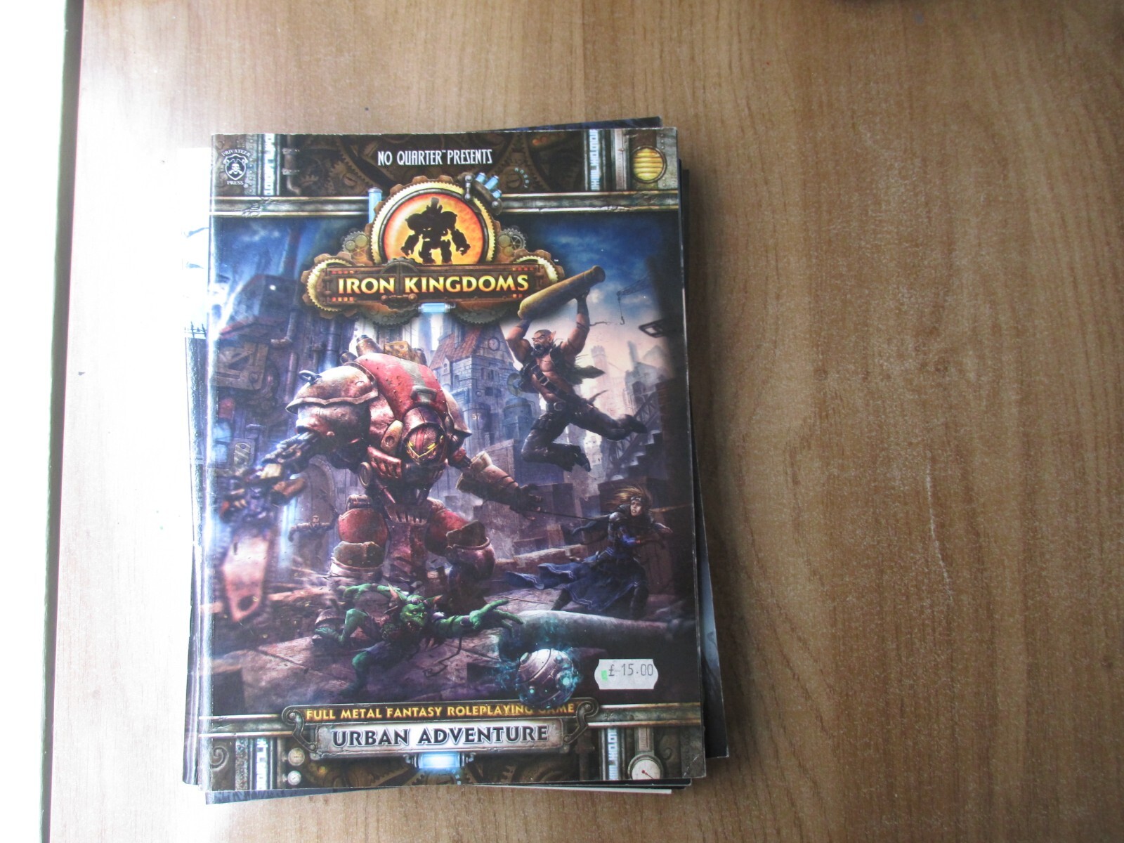 IRON KINGDOMS URBAN ADVENTURE FULL METAL FANTASY D20 RPG SB VGC eBay