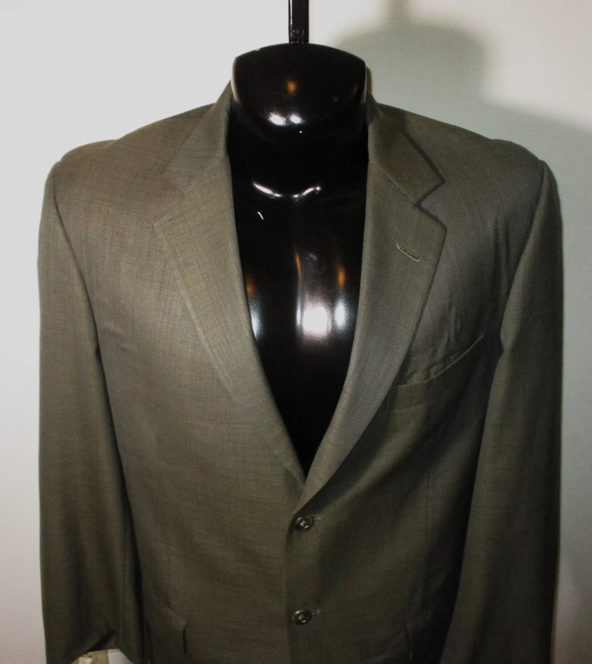 Traje de 2 piezas de lana marrón Joseph's para hombre talla 42R, 32X28/31 Foto 3 de 4