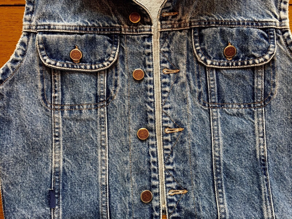 Chaleco Indigo Joe’s Denim Azul, Talla M Foto 3 de 4