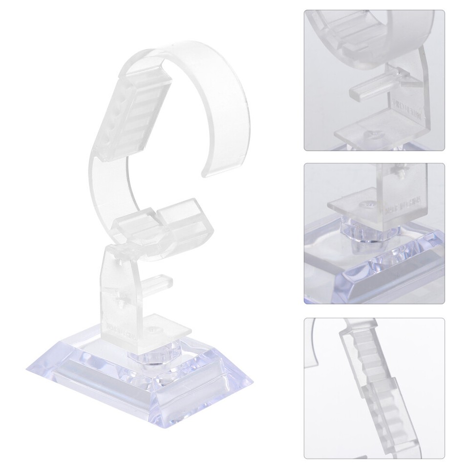 10pcs Clear Watch Display Stand Watch Display Rack Bracelet Holder
