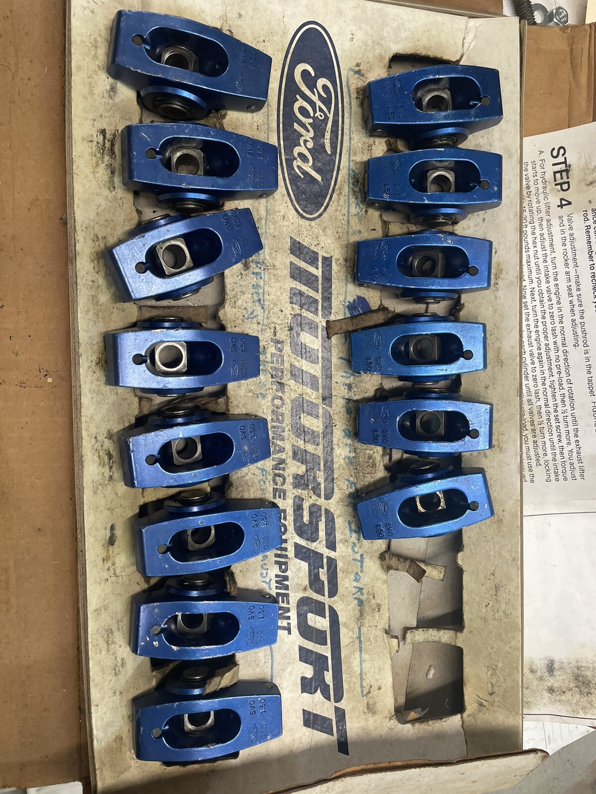 N351 Ford Motorsport SVO 1.50 Ratio Roller Rocker Arms M6564G351 H351