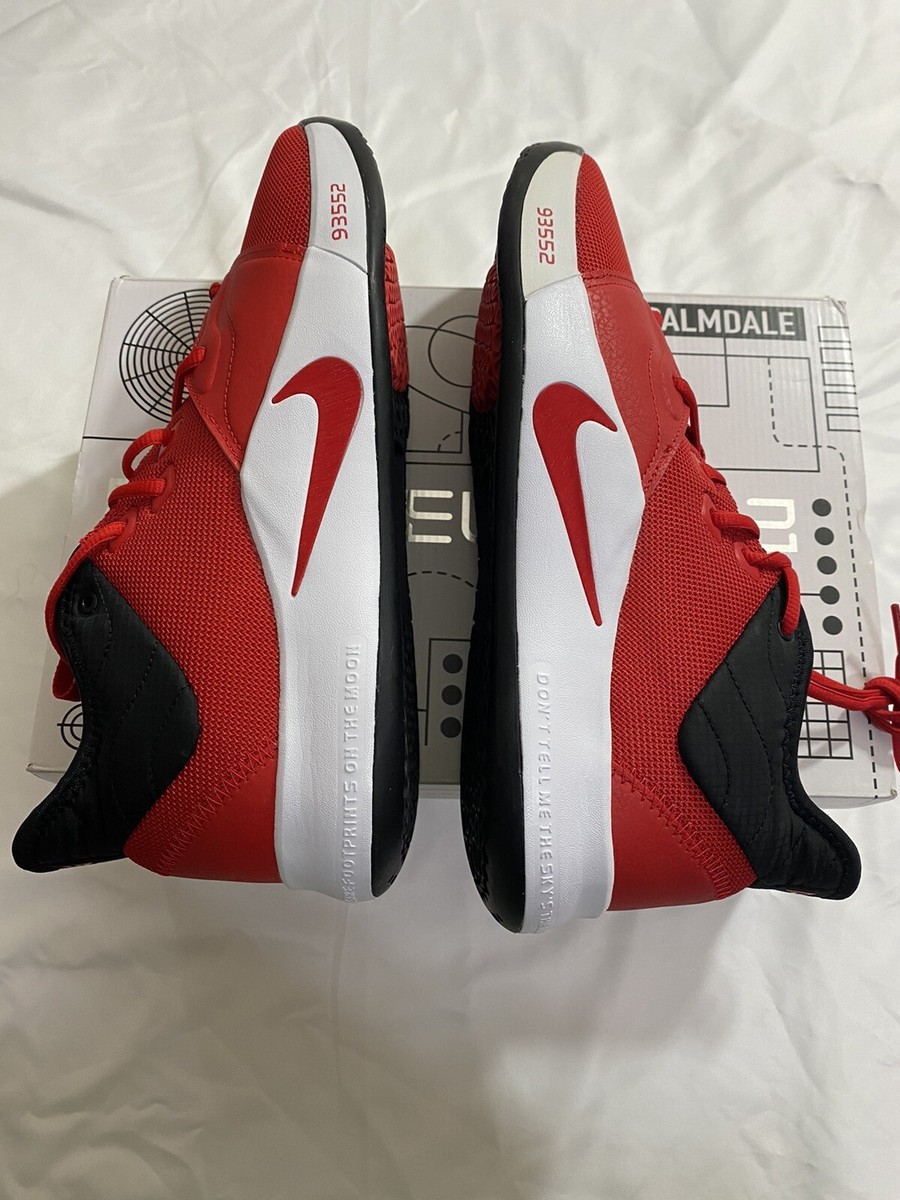 New Mens Size 11.5 Red Nike PG 3 Basketball Shoes AO2607 600  display picture 1