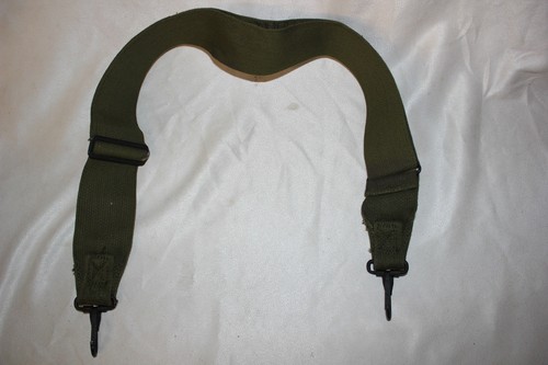 US Military Isue Vietnam Era General Purpose Carry Strap Sling OD Green Canvas 1