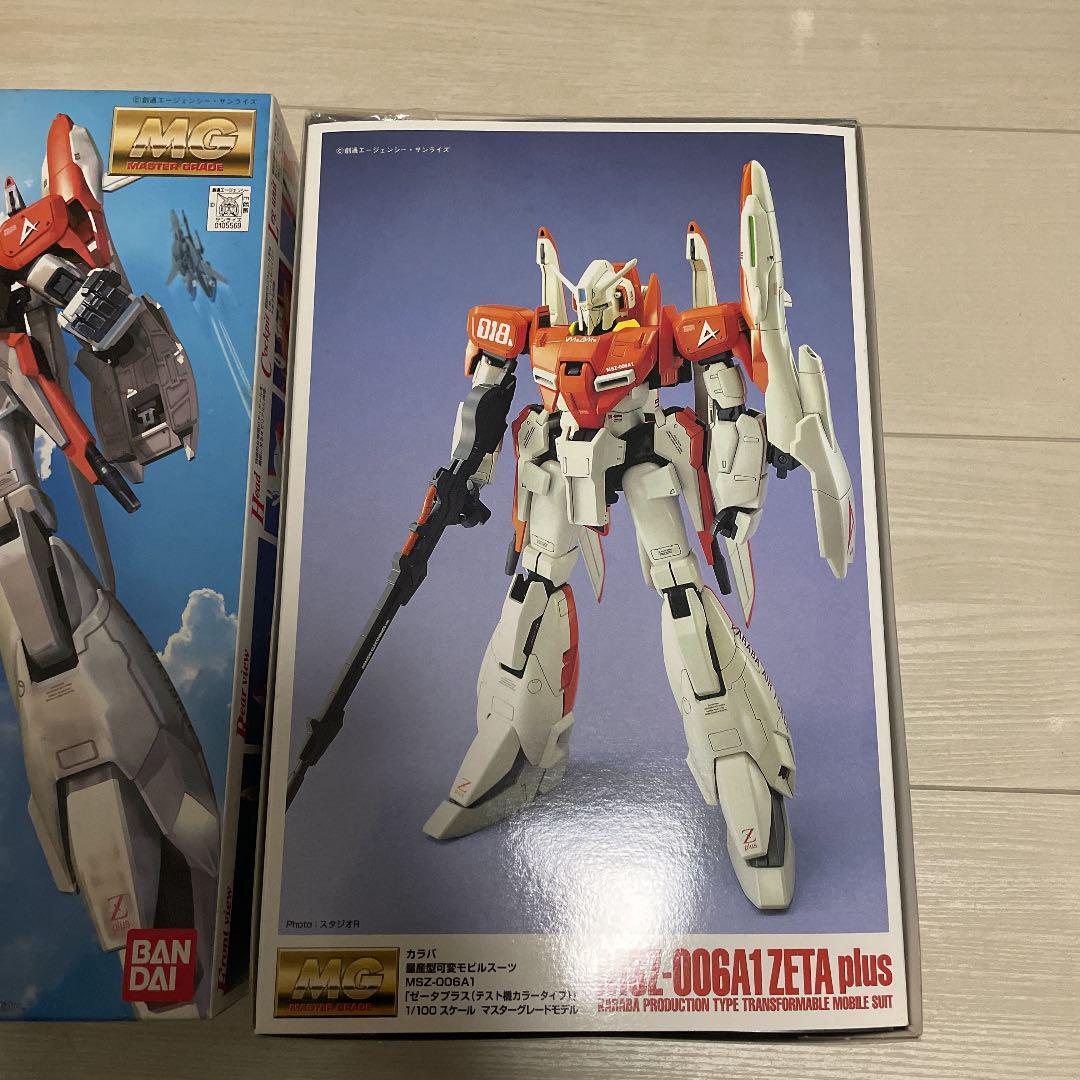 25.【未組立】MG MSZ-006A1 ZETA plus 1/100スケール MG 1/100 ZETA plus UNICORN Ver MSZ-006A1 Model Kit GUNDAM