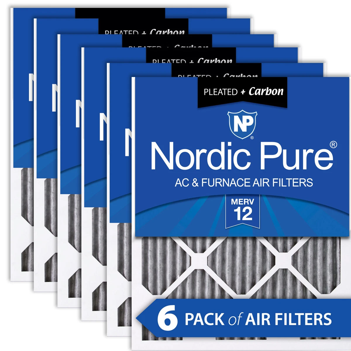 14x14x1 13 3 4x13 3 4 Furnace Air Filters MERV 12 Pleated Plus