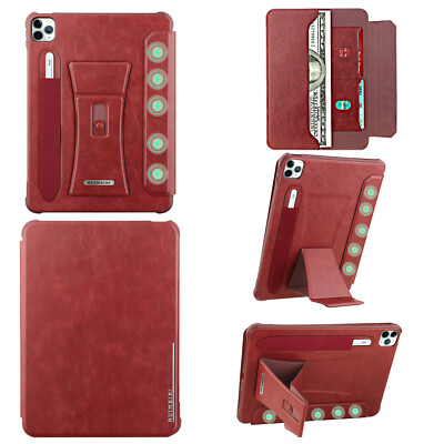 Leather Folio Case For Apple iPad 11th /10th Air 11 /13  Auto Sleep&Wake Cover