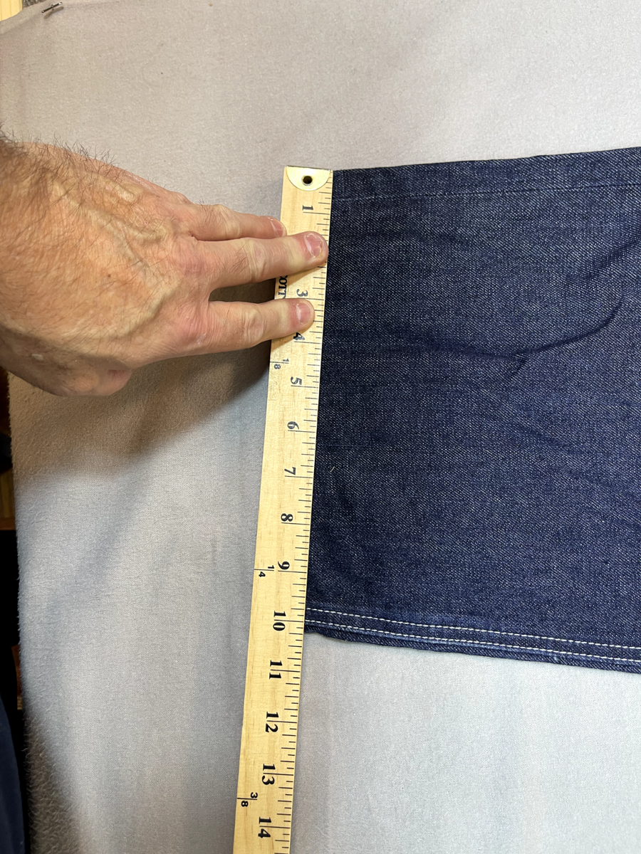 Jean Parish épais En Indigo Foncé - Taille W44 L31 - Neuf Sans étiquettes