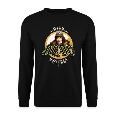 AC/DC Logo High Voltage Angus Young Unisex Pullover