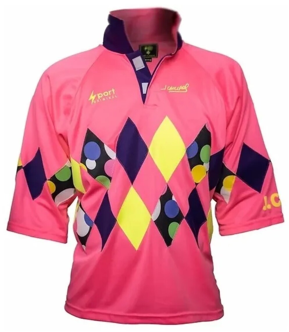 Raute Sport Jersey Jorge Campos Original Rosa Mexico Seleccion