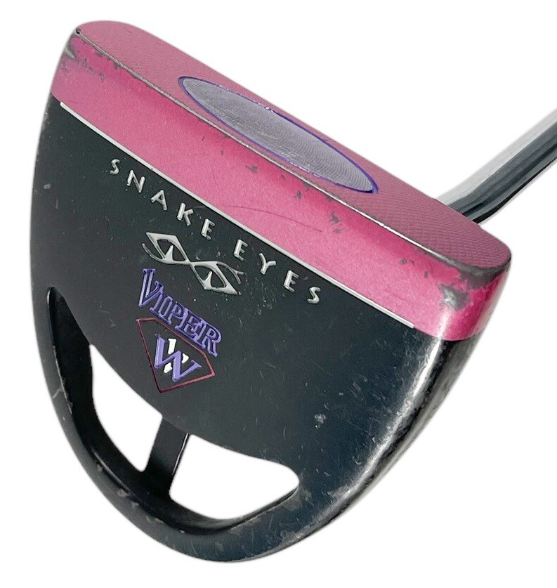 Snake Eyes Viper Mallet Putter RH Ladies Flex Steel Shaft Wi