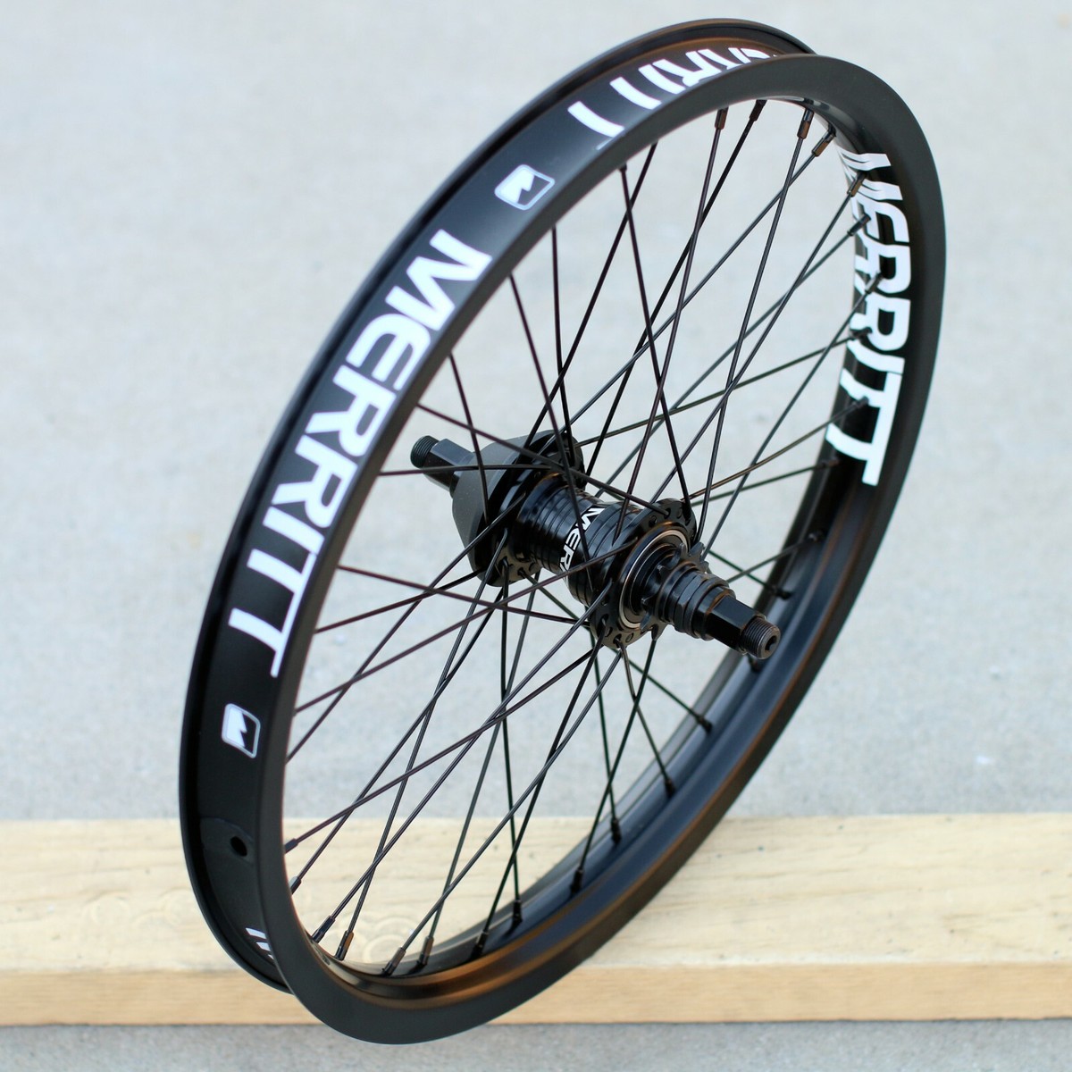 MERRITT BMX BATTLE FREECOASTER BICYCLE WHEEL BLACK PRIMO CULT | eBay