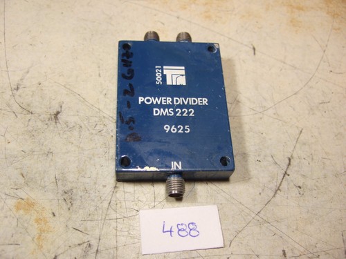 TRM DMS-222 0,5-2 GHz 2 Way Power Divider - SMA gebraucht - Bild 1 von 2