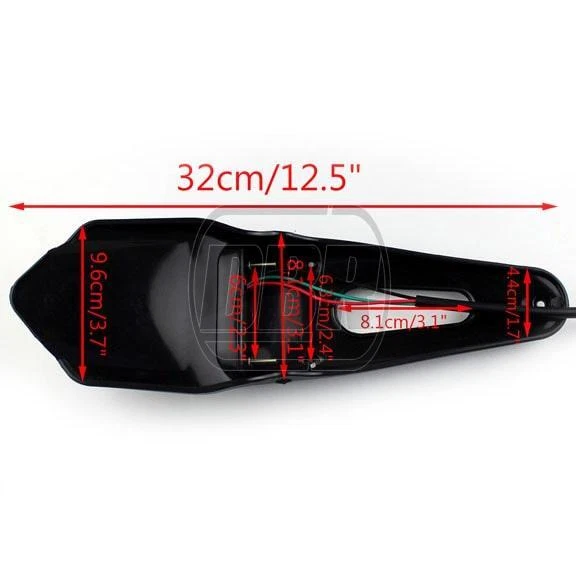 Polisport Enduro Clear LED Rear Tail Brake light dirt bike KTM CRF YZF MX Holder - Image 4 of 4