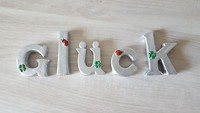 Home Schriftzug GlÜCk Deko Wohnzimmer Tisch Dekoration Wohndeko Casablanca R2