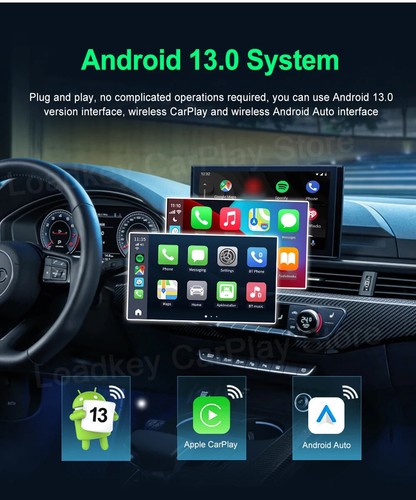 CarPlay Ai Boxes Qualcomm 6125 8-Core CPU Android 13.0 Wireless CarPlay Android - Picture 15 of 29