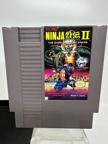 1990 Nintendo NES Tecmo Ninja Gaiden 2 The Dark Sword Of Chaos Game Inv-0769