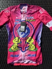 Brand New Palace Rapha EF Education First Pro Team Aero Jersey Pink Size Medium