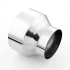 4" OD to 6" OD Stainless Steel Exhaust Pipe To Component Adapter Reducer