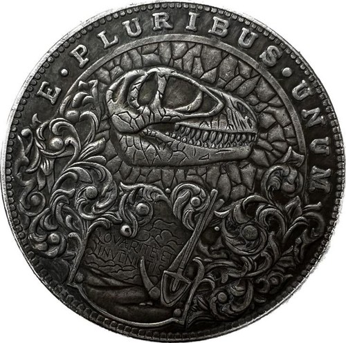 Einzigartige Dinosauriermünze E Pluribus Unum 1899 - Picture 1 of 7