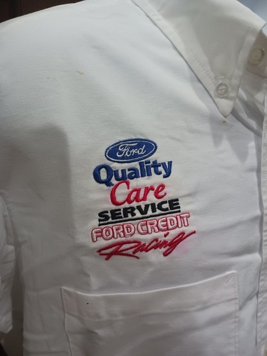 Robert Yates Racing Team Issued XL/2XL Quailty Care Ford Crew Shirt NASCAR RYR - Picture 3 of 12