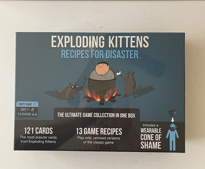Exploding Kittens Deluxe Game - Recipes for Disaster Ultimate Collection New NIB
